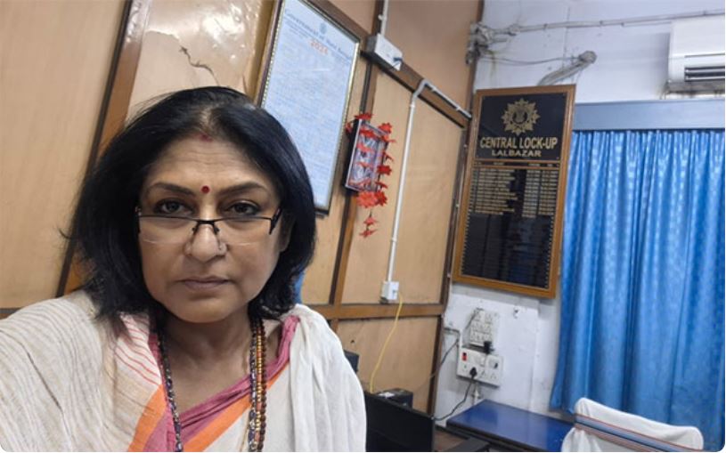 Actress turn BJP leader Roopa Ganguly arrested after protest over a student's death in Kolkota