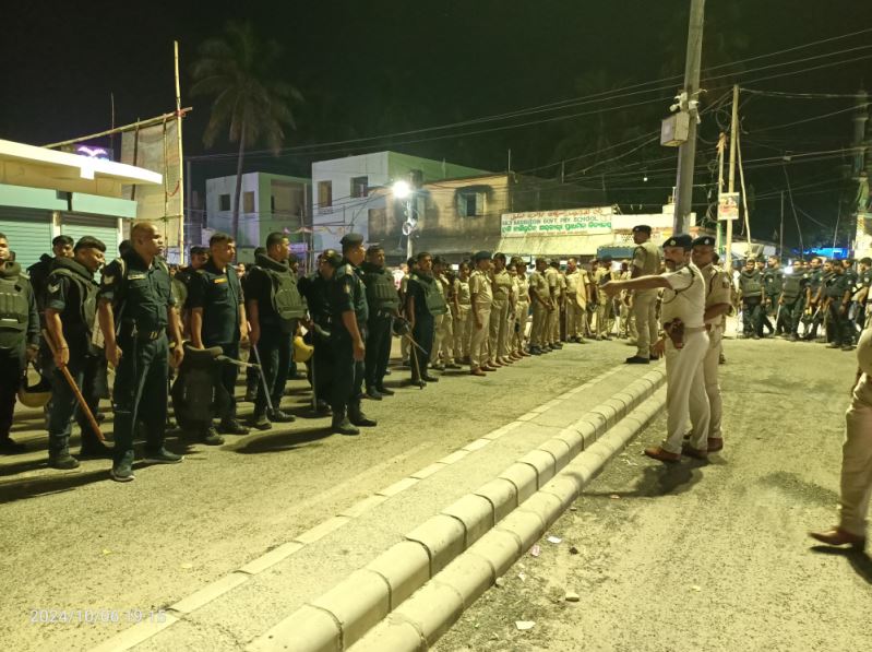 Flag march conducted in Odisha's Balasore town ahead of Durga Puja festival