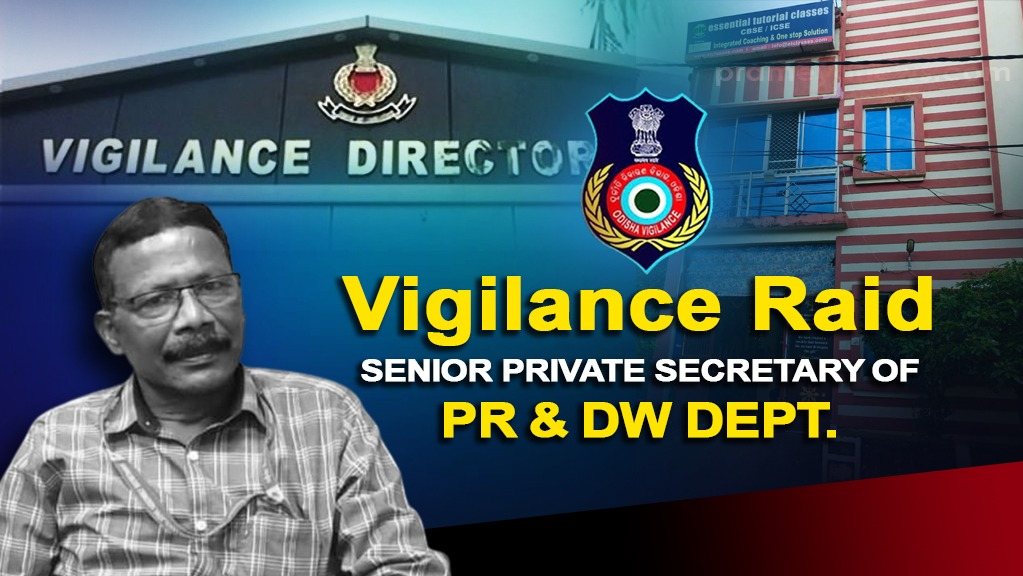 Senior Private Secretary of PR & DW Dept. under vigilance net 
