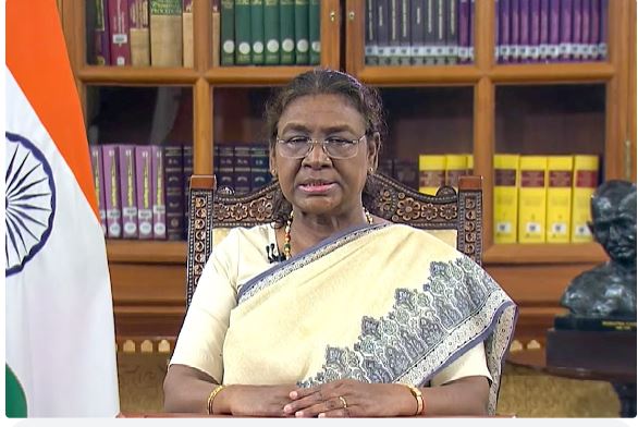 President Droupadi Murmu extends Durga Puja greetings to the nation
