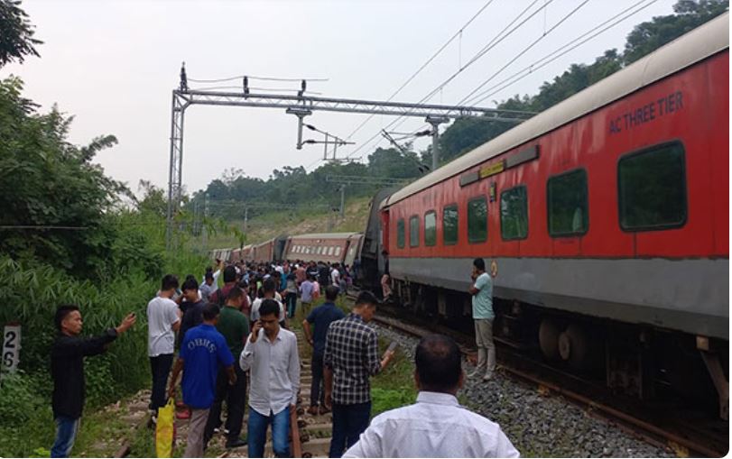 Lokmanya Tilak Express train derails in Assam, no casualties reported