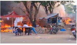 Fire breaks out in multiple firecracker shops in Jharkhand’s Bokaro