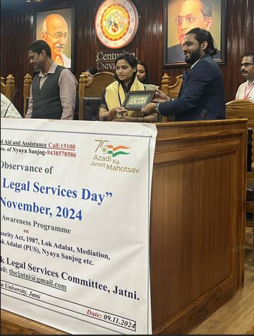 Jatni JMFC court observes ‘National Legal Services Day’ with community awareness event