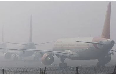 14 Flights diverted from Delhi due to low visibility amid severe air pollution