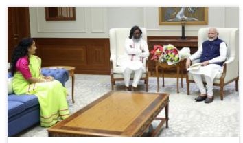Hemant Soren meets PM Modi in New Delhi