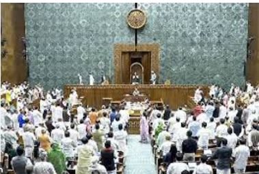 Lok Sabha adjourned amid protests over BJP's alleged attempt to link opposition to foreign investor