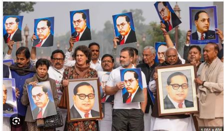 "They are against Ambedkar and his ideology": Rahul Gandhi slams BJP 