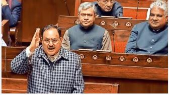 Rajya Sabha adjourned amid protests over allegations against Rahul Gandhi