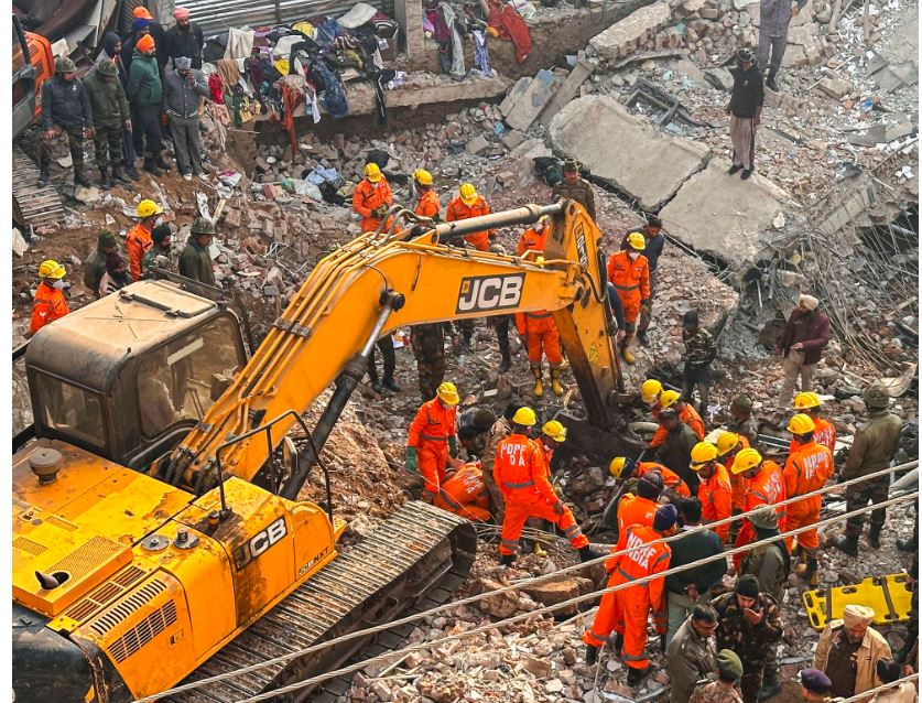 Mohali Building Collapse: Death toll rises to two, rescue operation continue