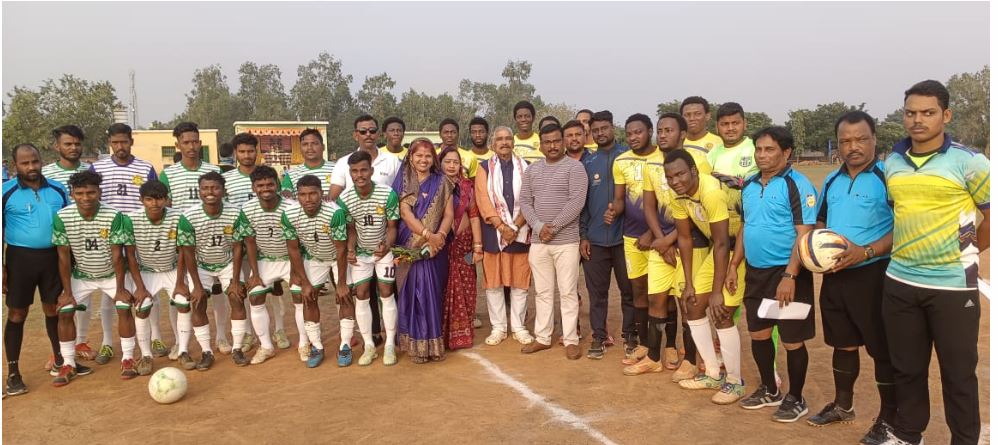 State-Level Football Tournament Kicks Off in Odisha-Jatani's Kushamati