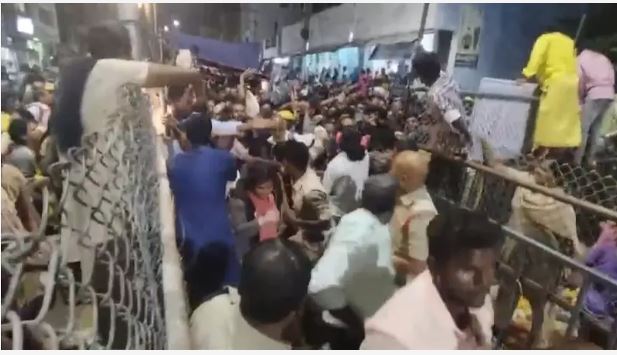 Six Dead, 150 injured in stampede at Tirupati temple