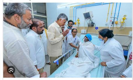 Tirupati stampede: CM Naidu orders judicial inquiry, transfers SP and two Sr.officials