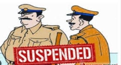 Two police officers suspended for attending birthday party with criminal