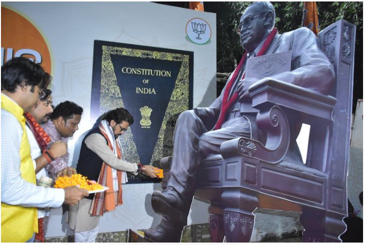 Anurag Thakur launches ‘Samvidhan Gaurav Abhiyan’ in Odisha, slams Congress