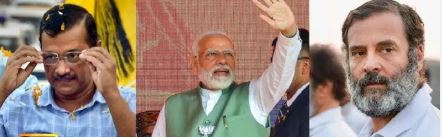 Delhi election campaign ends:  AAP, BJP, and Congress make final push for February 5 voting