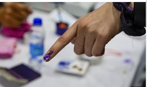Delhi  Assembly Elections:  Voting turnout  57.7% by 5 PM