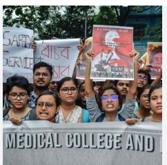 RG Kar Rape and Murder: Doctors hold silent rally in Kolkata on victim's birthday 