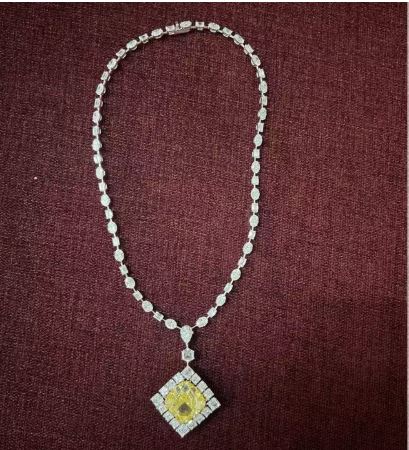 Diamond Necklace worth Rs 6 crore seized from passenger at Delhi Airport