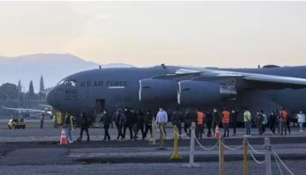 Third US plane carrying 112 Indian deportees arrives in Amritsar