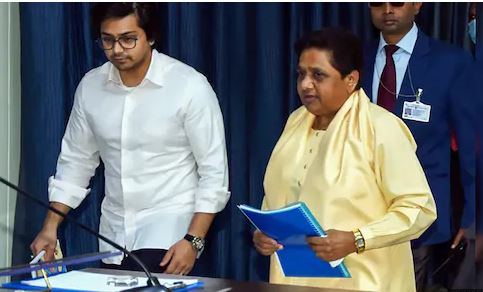 BSP Chief Mayawati expels nephew Akash Anand from all party posts again