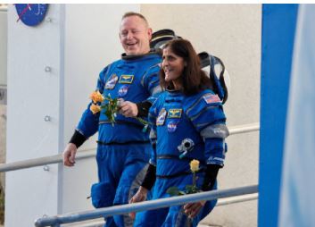 Odisha Governor, CM Majhi welcome astronaut Sunita Williams on safe return to earth