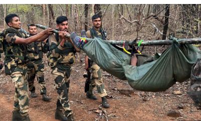  3 Naxals Killed in Dantewada Encounter, Arms Recovered