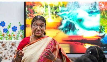 ‘My father bowed down before trees, Earth’,  says President Murmu on conserving environment