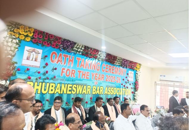 Oath-taking ceremony held at Bhubaneswar Bar Association