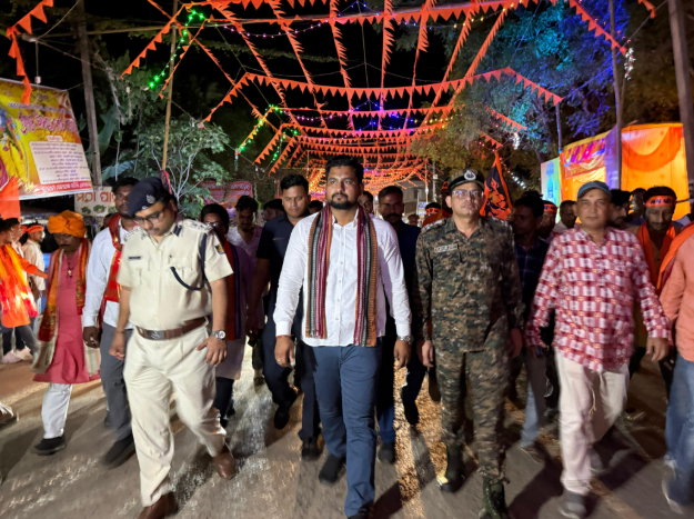 Preparations in full swing for Sriram Bijaya Dashami at Odisha's Dhamnagar NAC