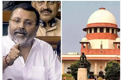 SC says no permission needed to file contempt plea against BJP MP Nishikant Dubey