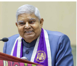“Parliament Holds Supremacy”: VP Dhankhar defends remarks on judicial overreach