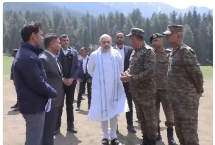 Union Home Minister Amit Shah reviews security situation in Pahalgam terror site; NIA joins probe