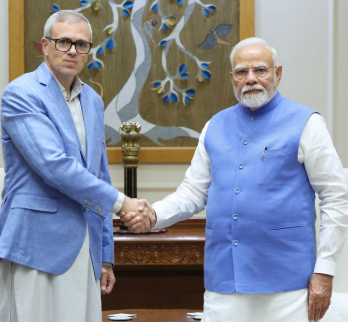 Omar Abdullah meets PM Modi, discusses security issues in Jammu and Kashmir