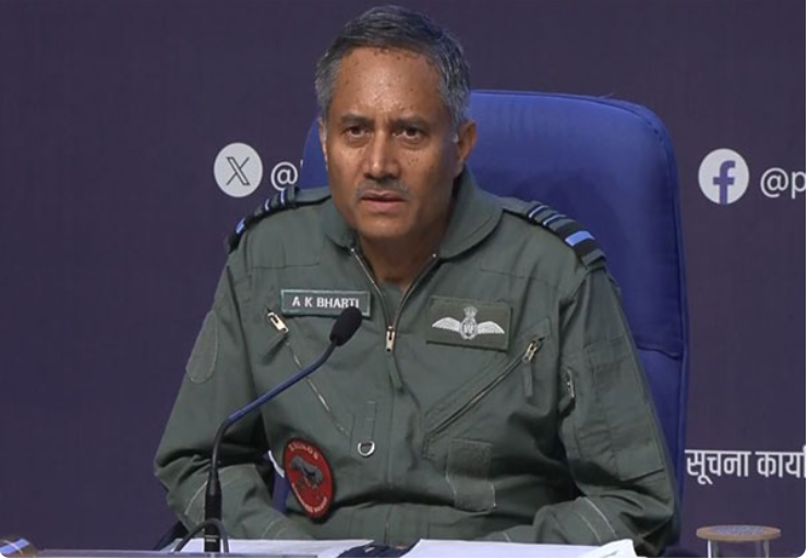 India can target every system at Pakistan’s bases, says Air Marshal AK Bharti 