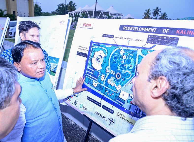Odisha CM Majhi visits Kalinga studio, assures world-class makeover