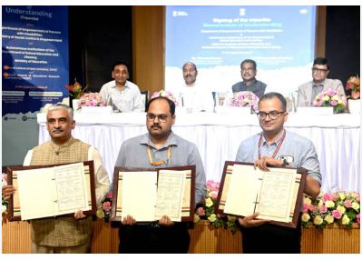MoU signed to boost inclusive education for disabled children under NEP 2020