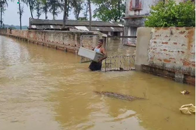 Subarnarekha Flood Alert: 10 Panchayats on Edge in Balasore