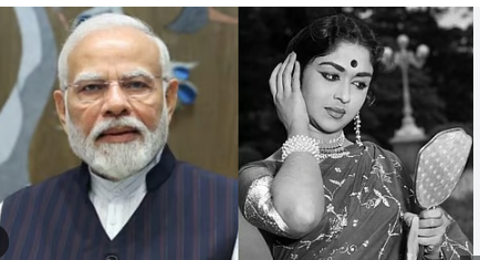 "Exemplary Icon of Indian Cinema and Culture": PM Modi pays tribute to B. Saroja Devi