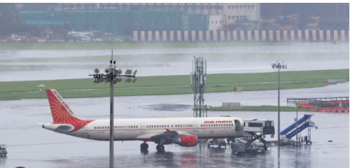 Air India Flight catches fire after landing at Delhi Airport; No injuries reported