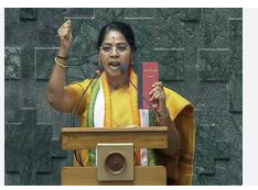 “No Safety for Women," says Congress MP R. Sudha after her chain-snatching incident in Delhi