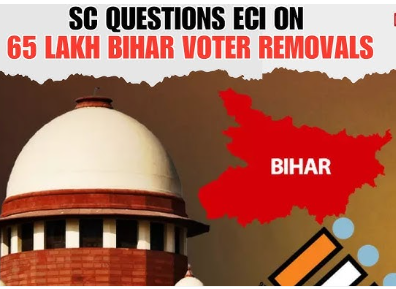 Supreme Court seeks ECI’s reply on deletion of 65 Lakh voters in Bihar
