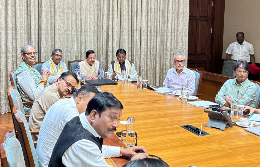 Odisha CM Majhi meets Union Minister Pralhad Joshi, seeks higher rice procurement target