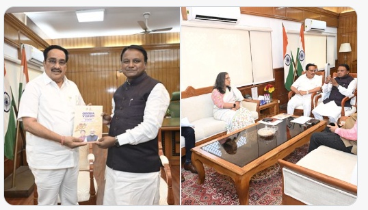 Odisha CM Majhi discusses with Union Jal Shakti Minister over 'Mahanadi Water Dispute' issue 