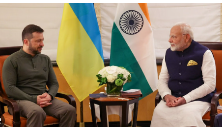 PM Modi talks with Zelenskyy, Reaffirms India’s support for peaceful resolution of conflict
