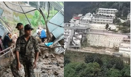 Five dead, 14 injured in landslide on Mata Vaishno Devi route in Jammu & Kashmir