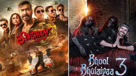 Ajay Devgn’s Singham Again, Kartik Aryan’s Bhool Bhulaiyaa 3 trips down, Stree 2, Jawan, Gadar 2, Animal record unconquerable! 
