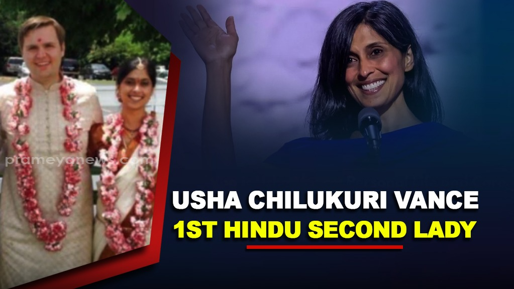 Why Usha Chilukuri Vance, 1st Hindu Second Lady in America, speaks on “Childless Cat Ladies”?