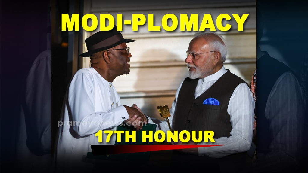 Modi-Plomacy reigns supreme: 17th International Honour in 11 years
