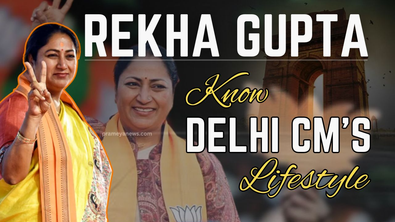 Delhi CM Rekha Gupta: No Car, ₹18 Lakh Gold – Exclusive Details