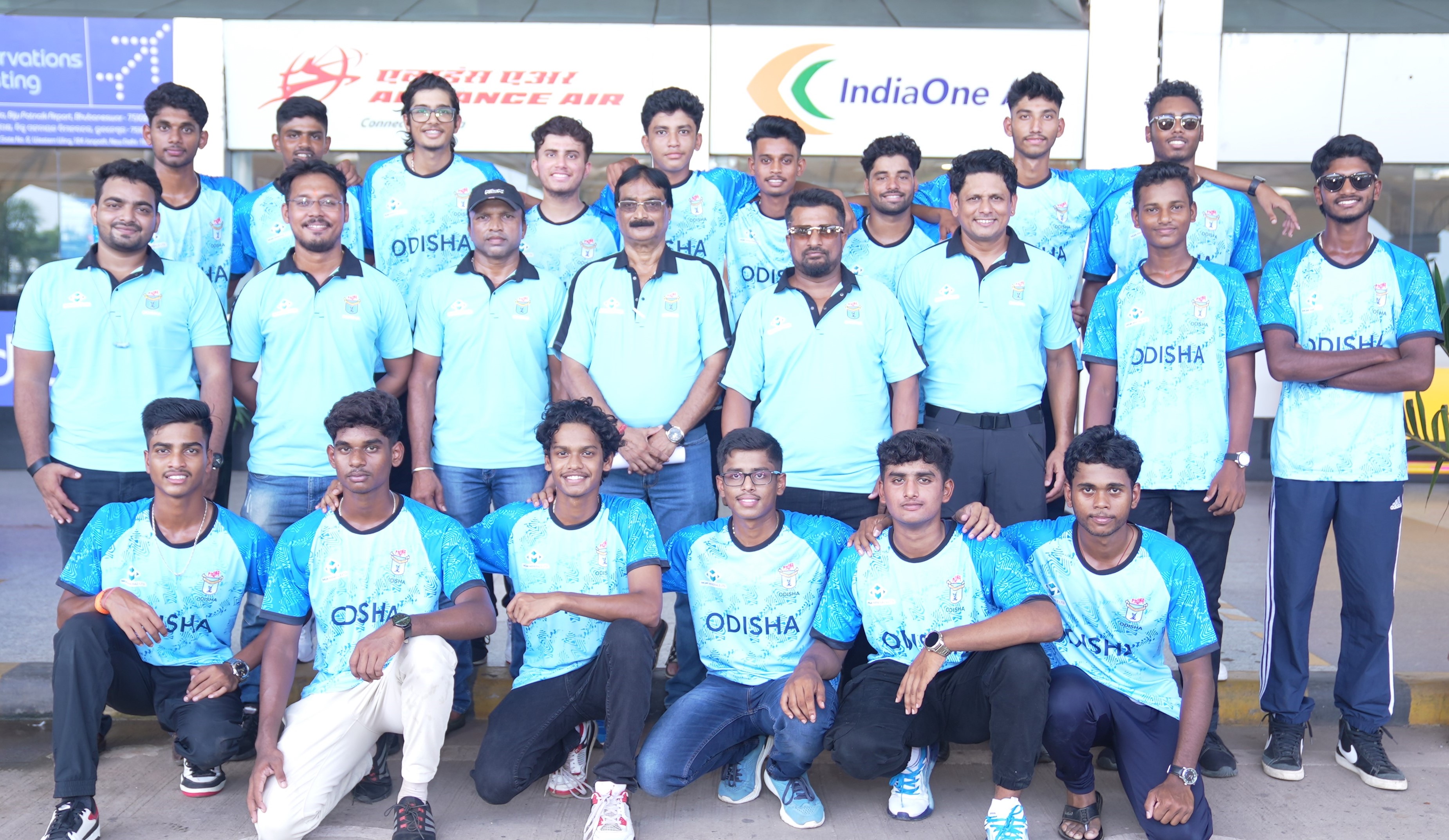 Odisha team proceeds for Vinoo Mankad Trophy